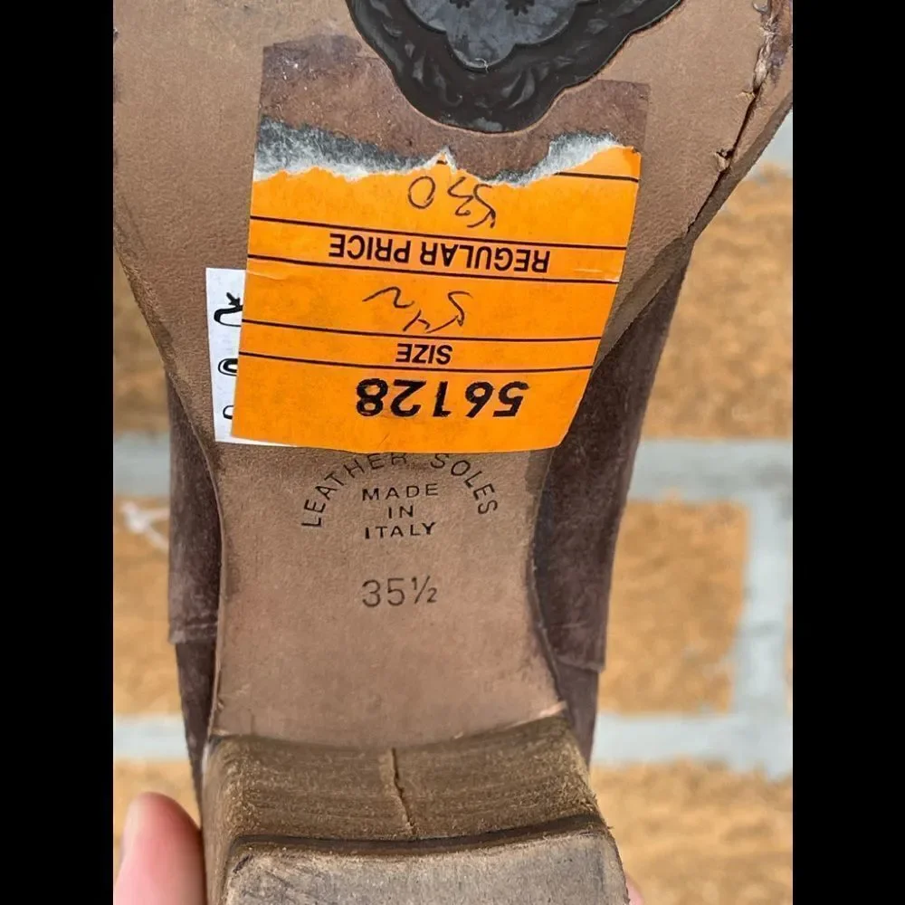 Fiorentini + Baker Beth Boot in Brown Suede 5.5 - Picture 7 of 13